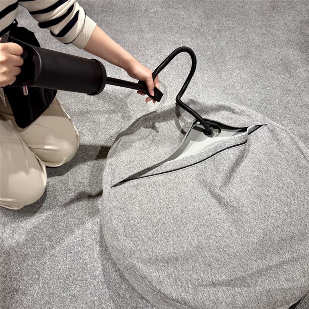 神戸阪急_空気クッション