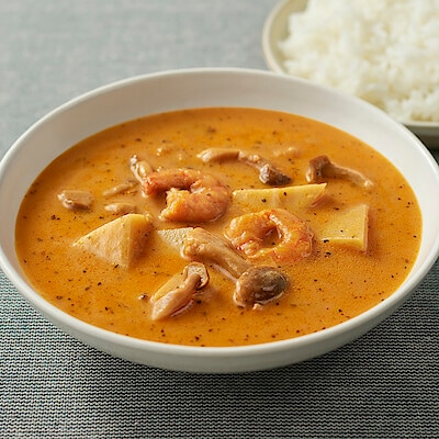 海老とトマトのスープカレー