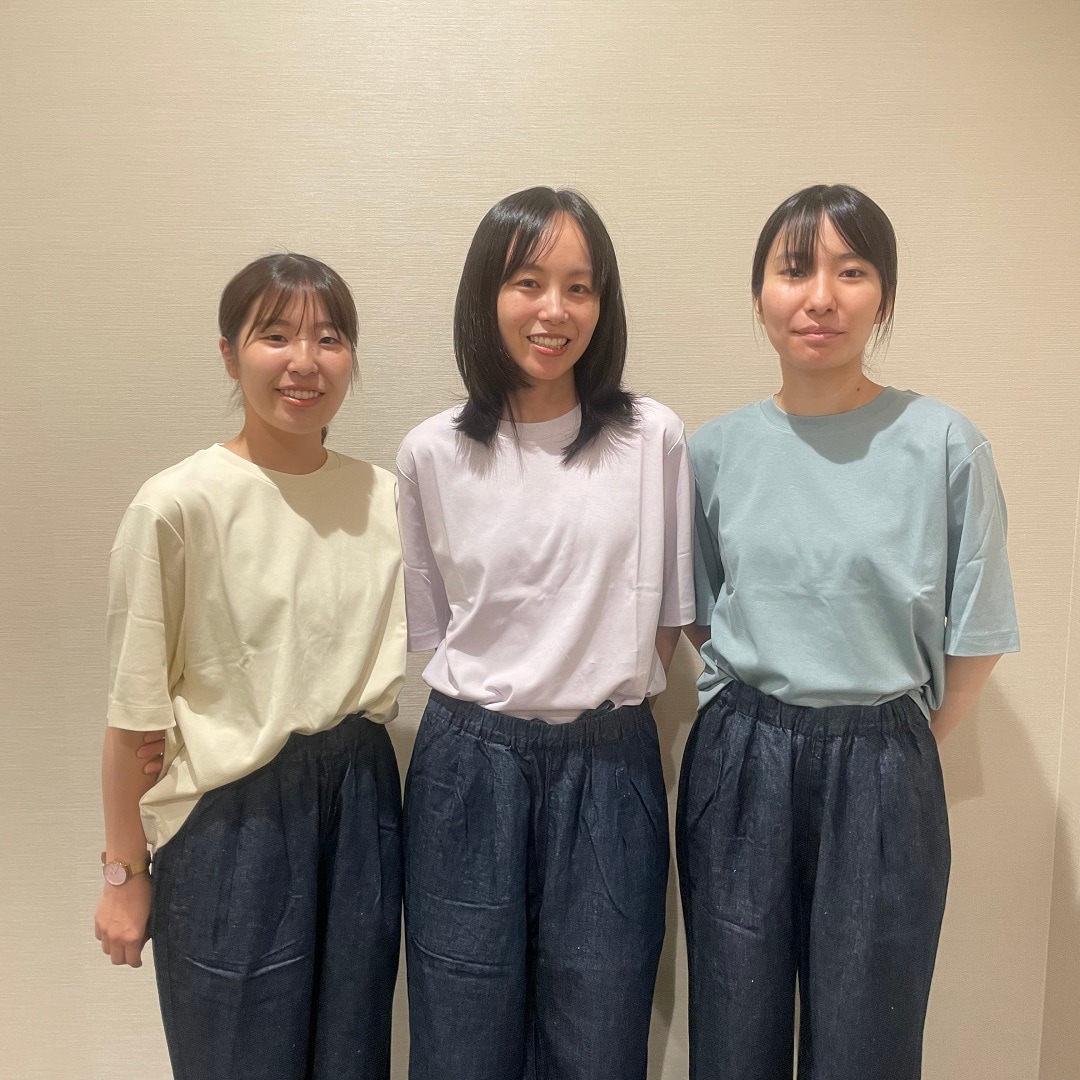 婦人　涼感UVカットクルーネックワイド半袖Tシャツ