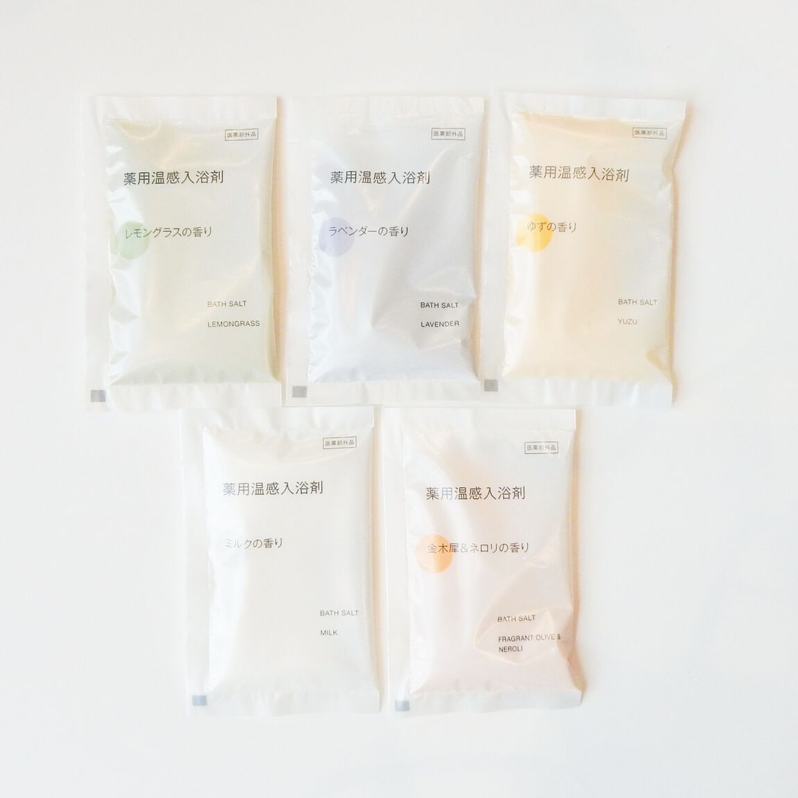 薬用温感入浴剤の写真