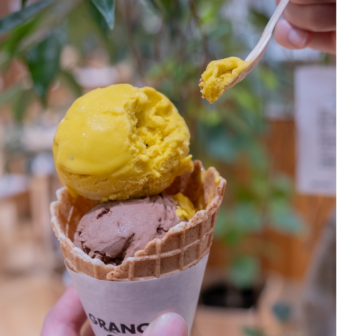 栗五郎かぼちゃ＆チョコナッツコーヒー