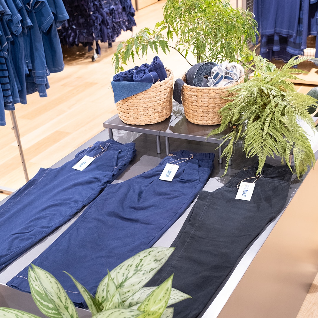 ReMUJI 藍色の違い