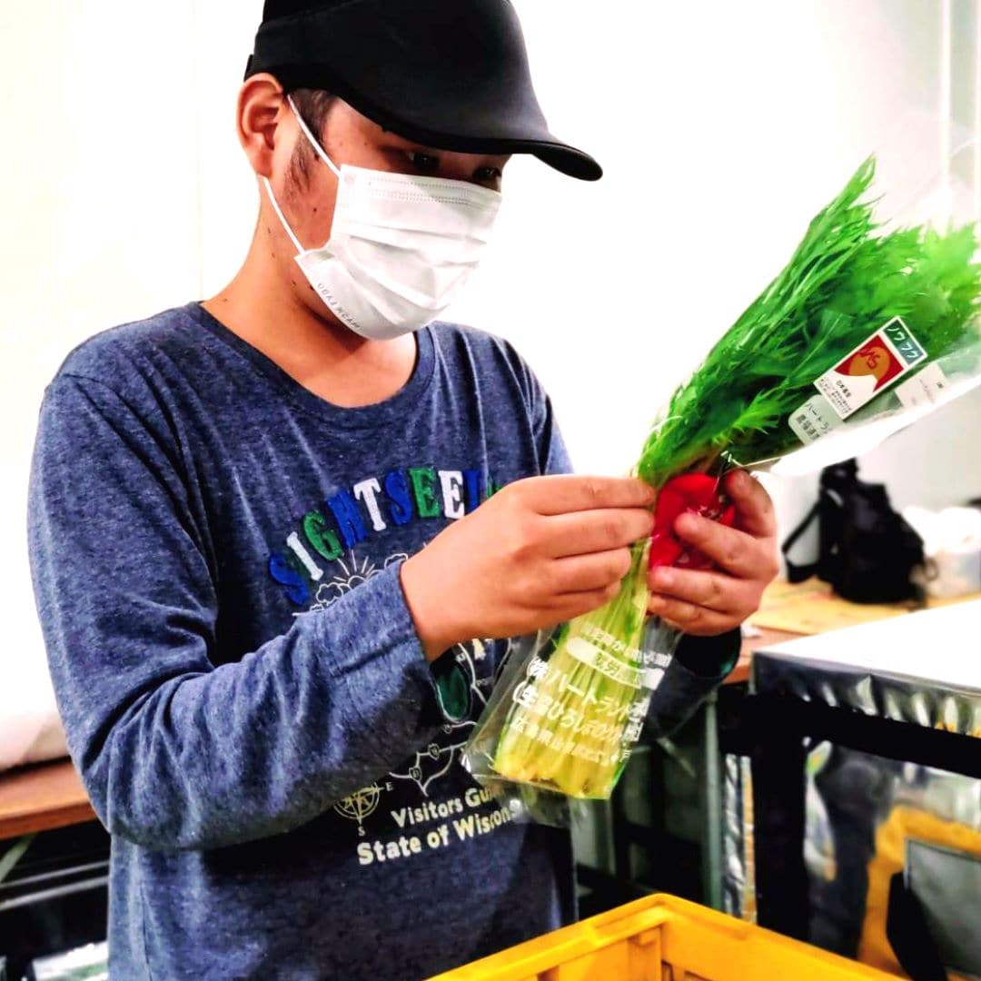 ハートランドひろしまの野菜販売