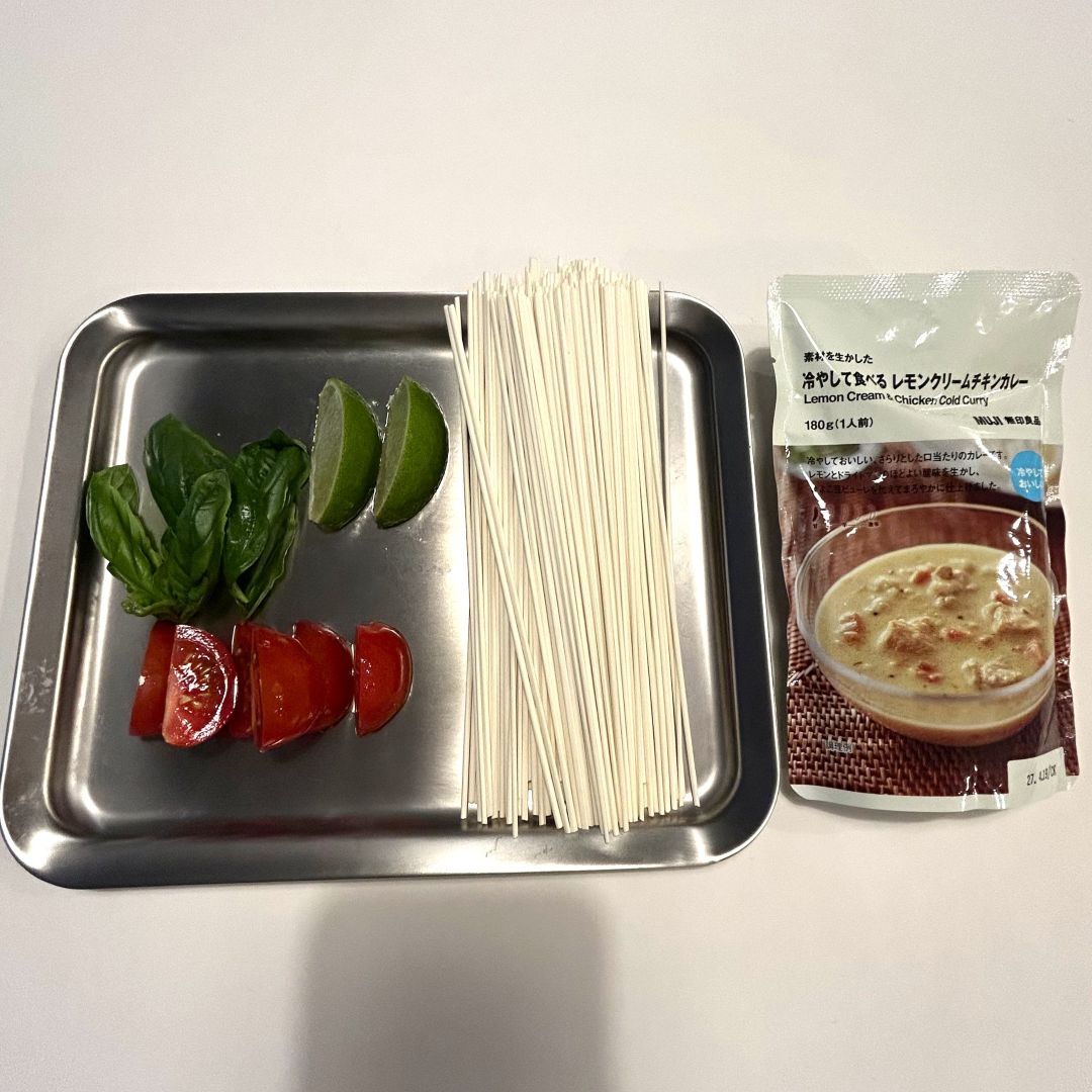 【無印良品500 エミオ狭山市】スタッフが作ってみた！冷たいカレーそうめん編_RU87ao