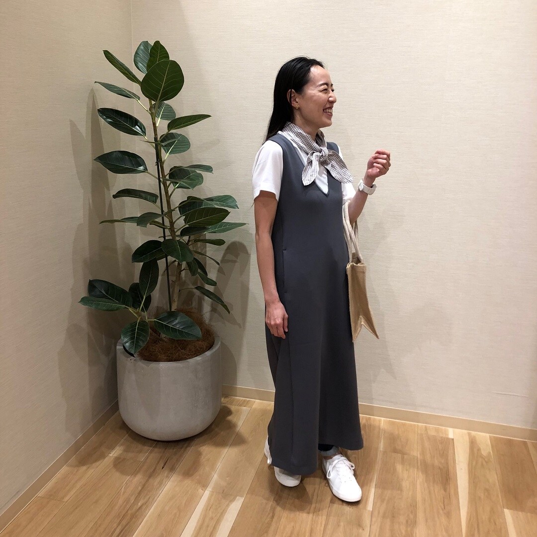 婦人服着用画像