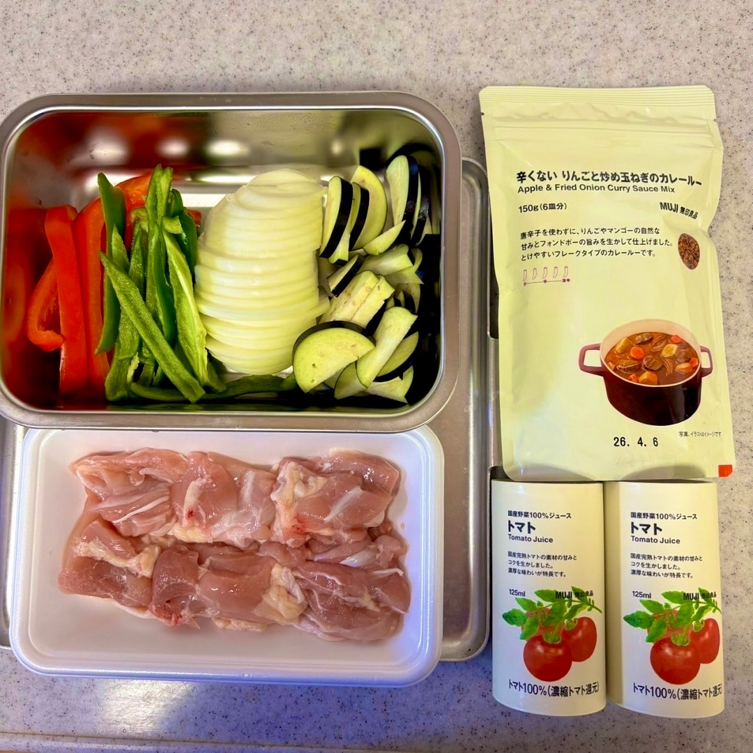 無水カレー　レシピ