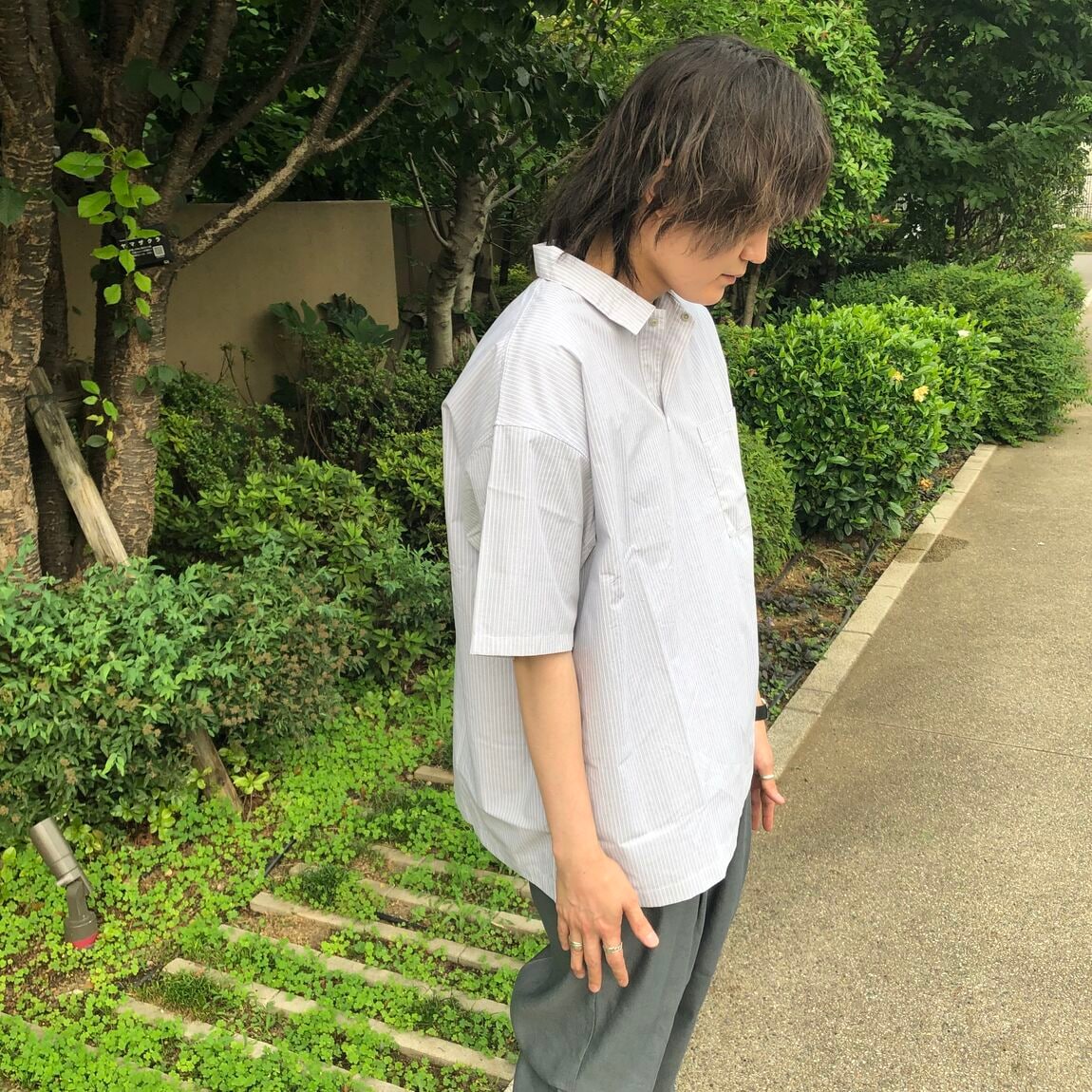 男性スタッフの着こなし