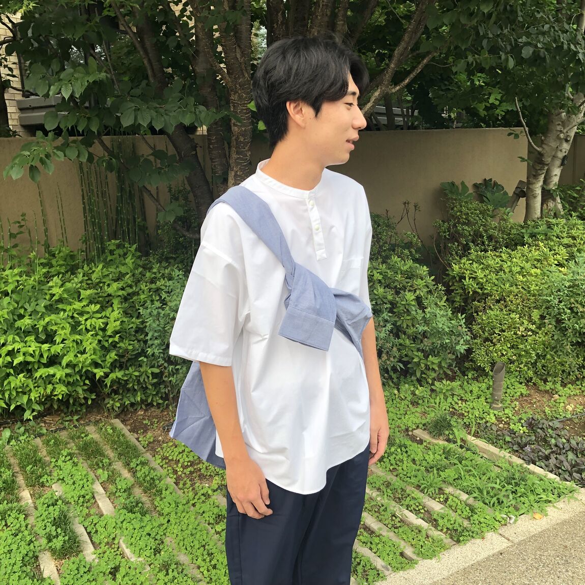 男性スタッフの着こなし