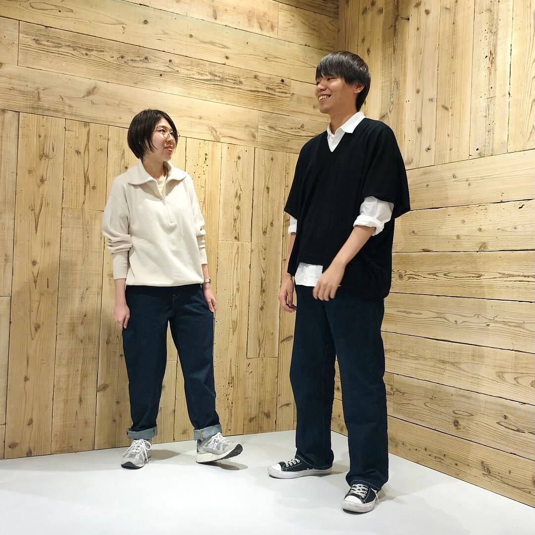 スタッフの着こなし