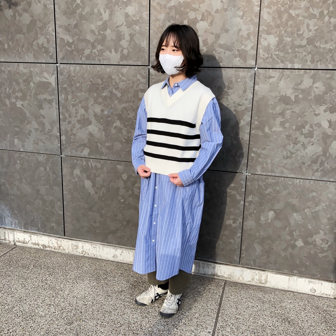 女性スタッフの着こなし