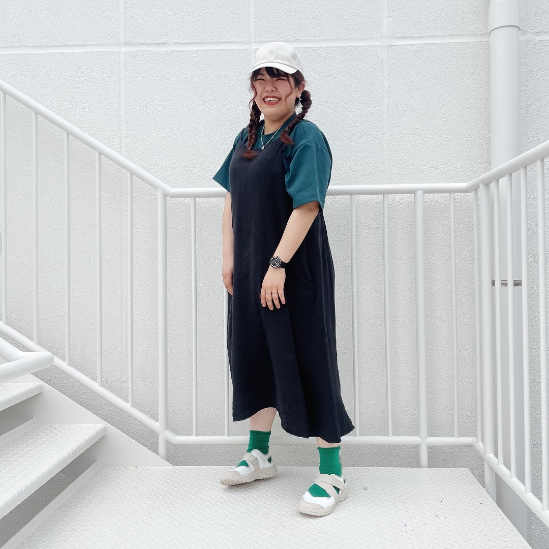 女性スタッフの着こなし