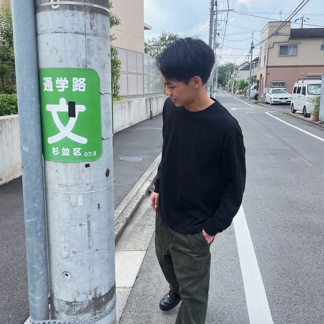 男性スタッフの着こなし