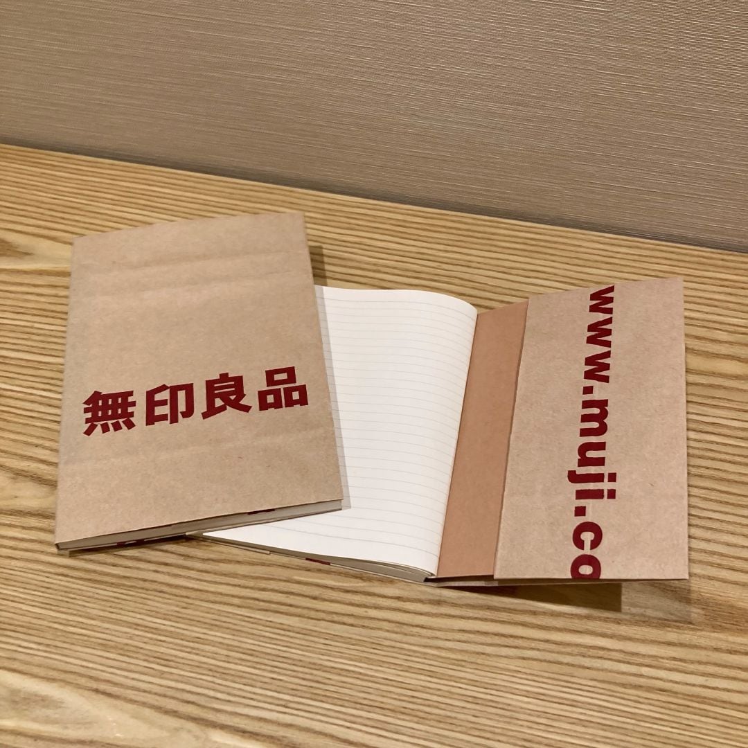 ワークショップの紙袋をリメイクして作るブックカバーの写真