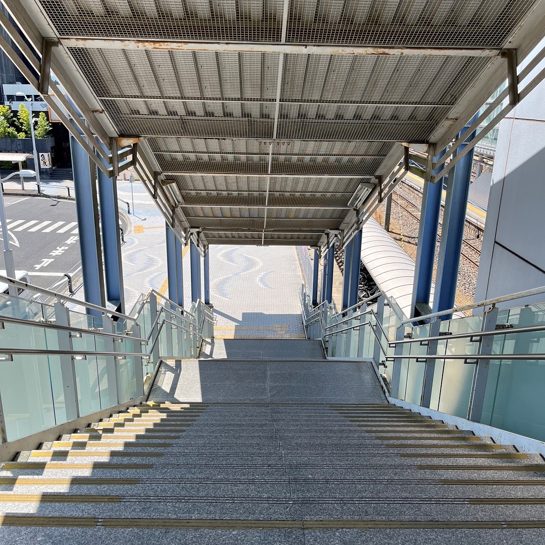 赤塚駅階段