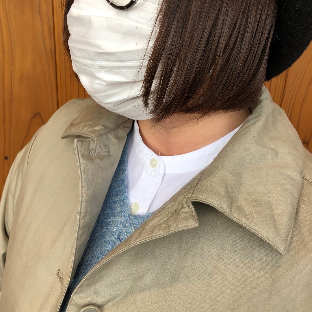 スタンドカラーアップ
