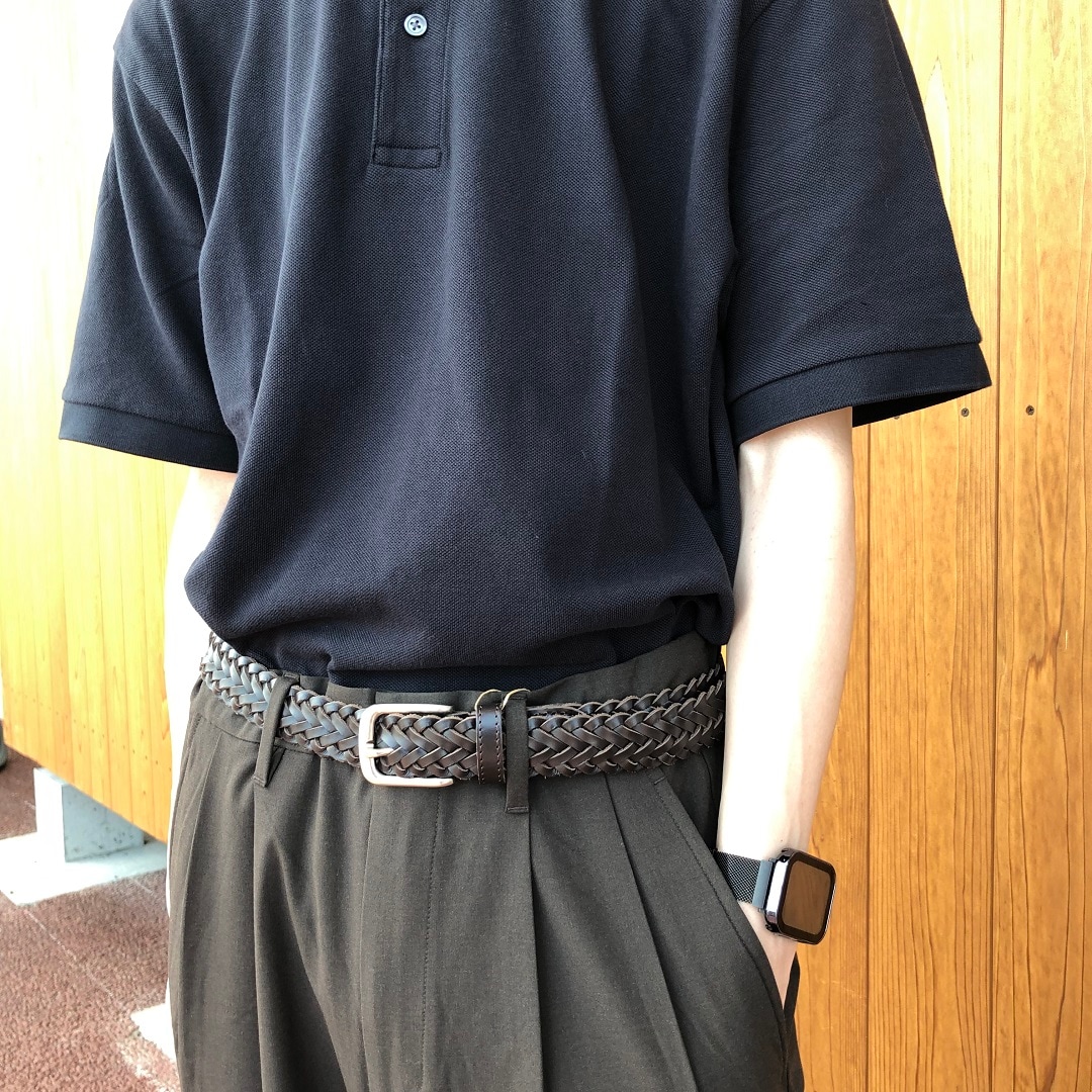 ベルト使いアップ画像