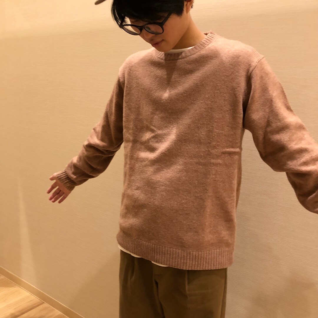 セーター前面アップ画像
