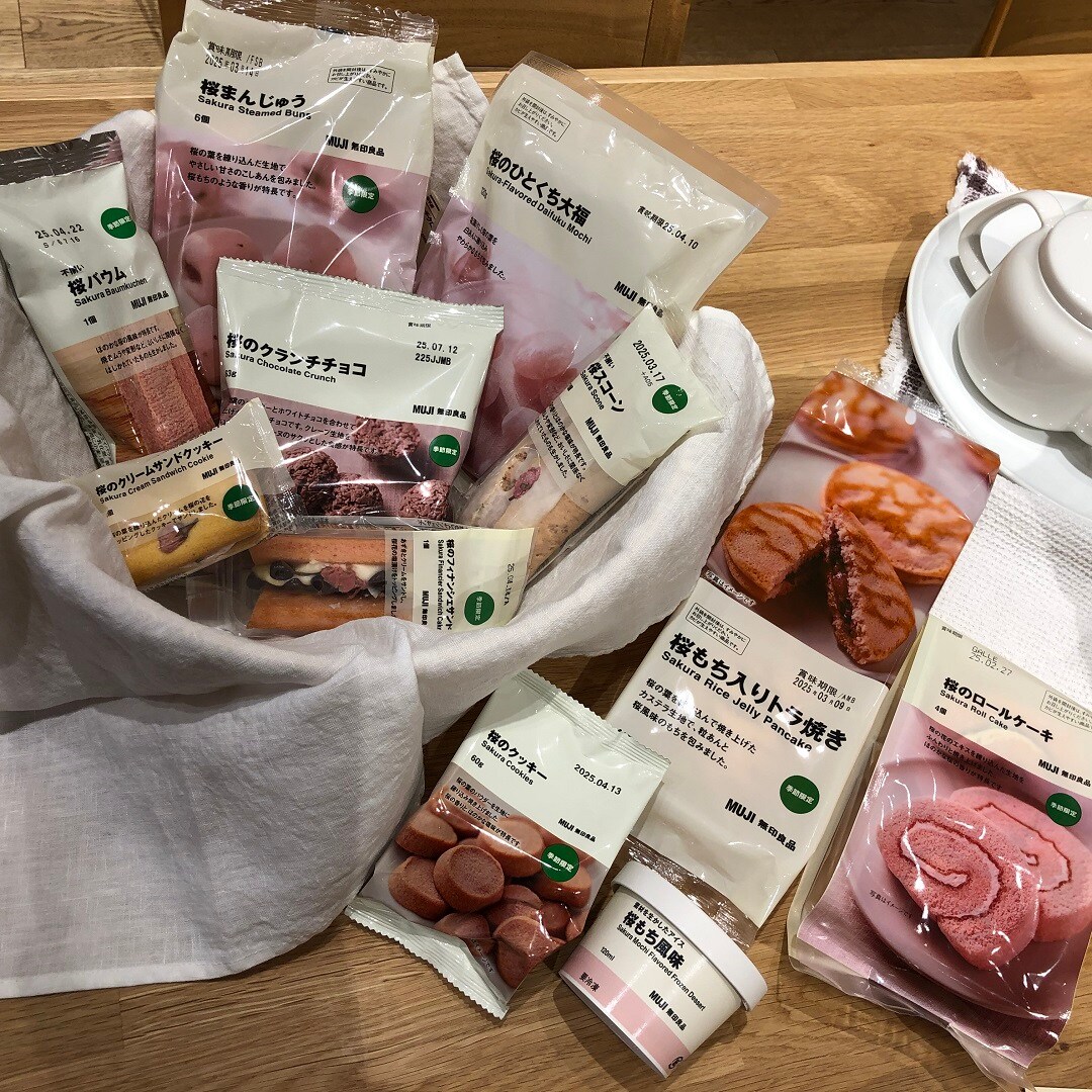 桜スイーツ毎春商品