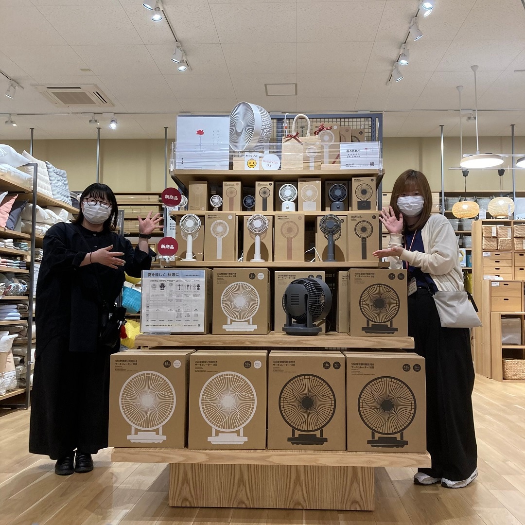 ハンディファン・サーキュレーター売場スナップ