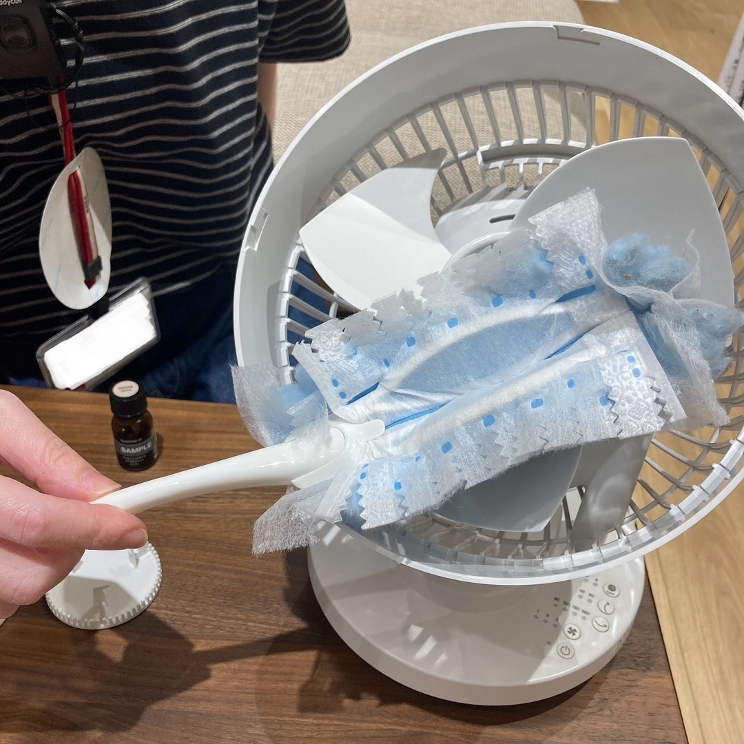 サーキュレーター　掃除イメージ画像