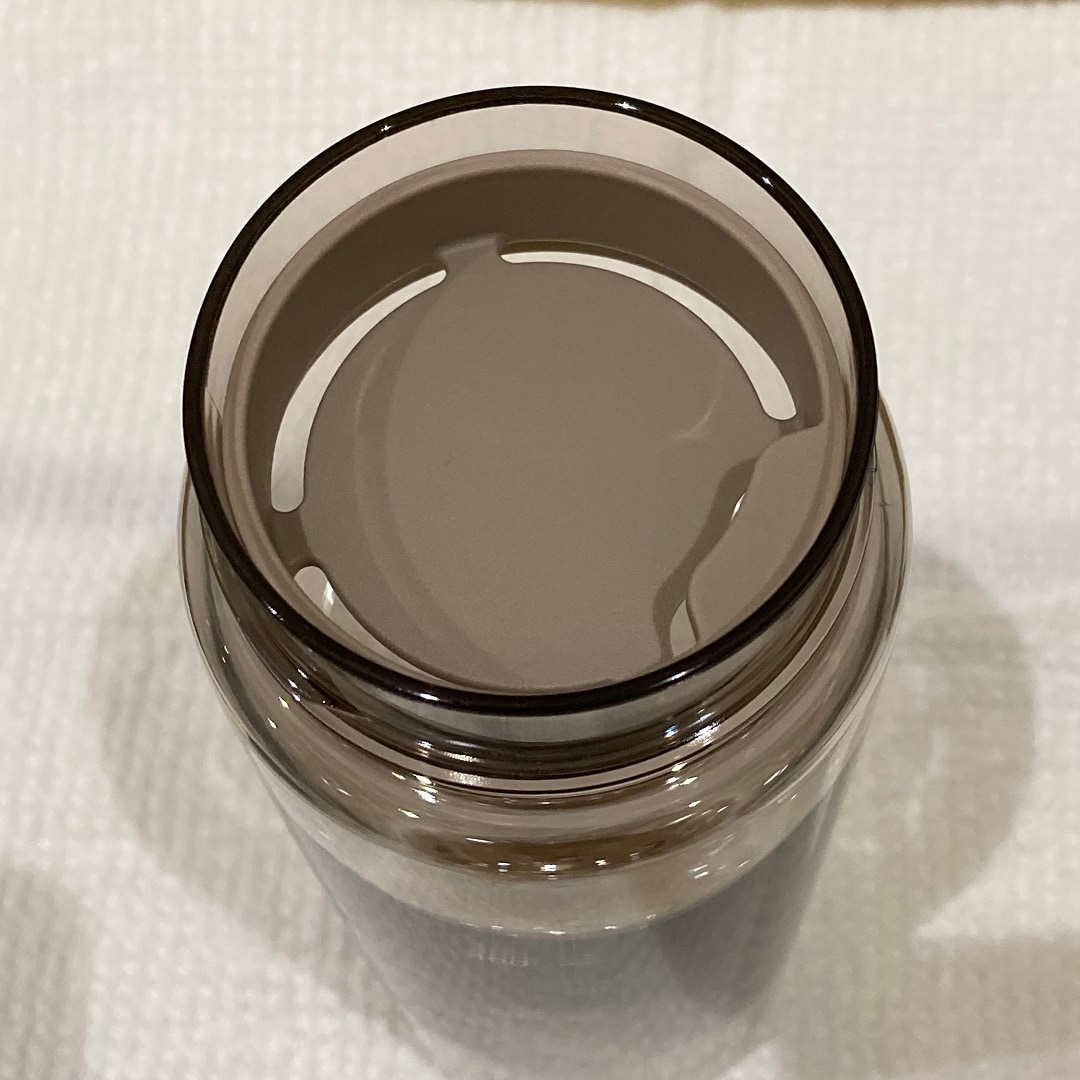 クリアボトル　飲み口参考画像