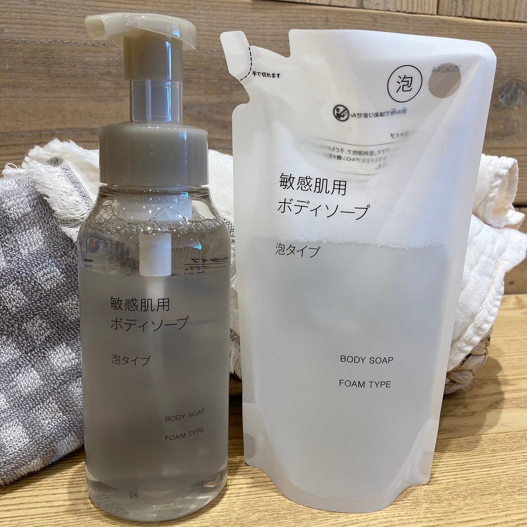 敏感肌用ボディソープ 泡タイプ 商品画像