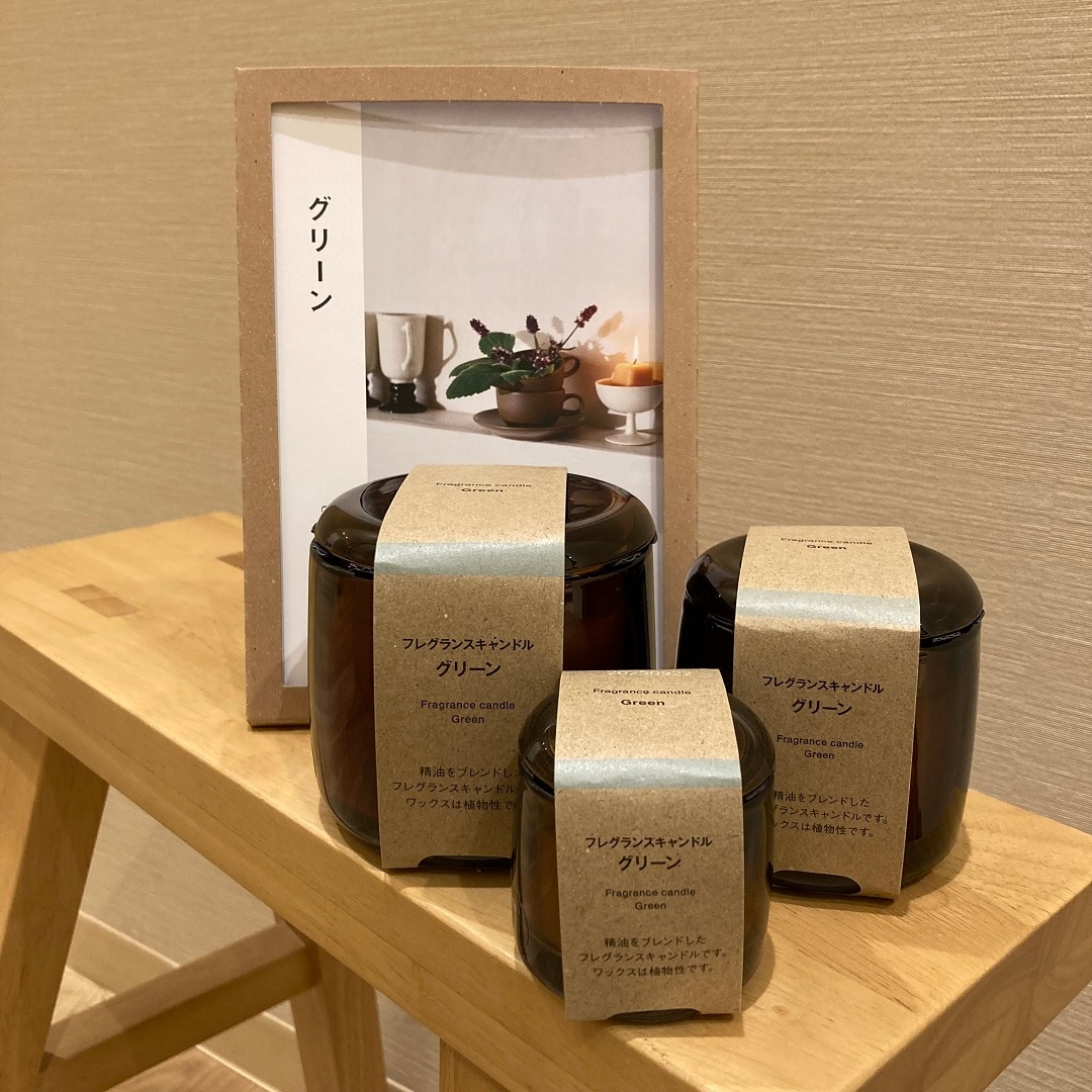 フレグランスキャンドル/グリーン