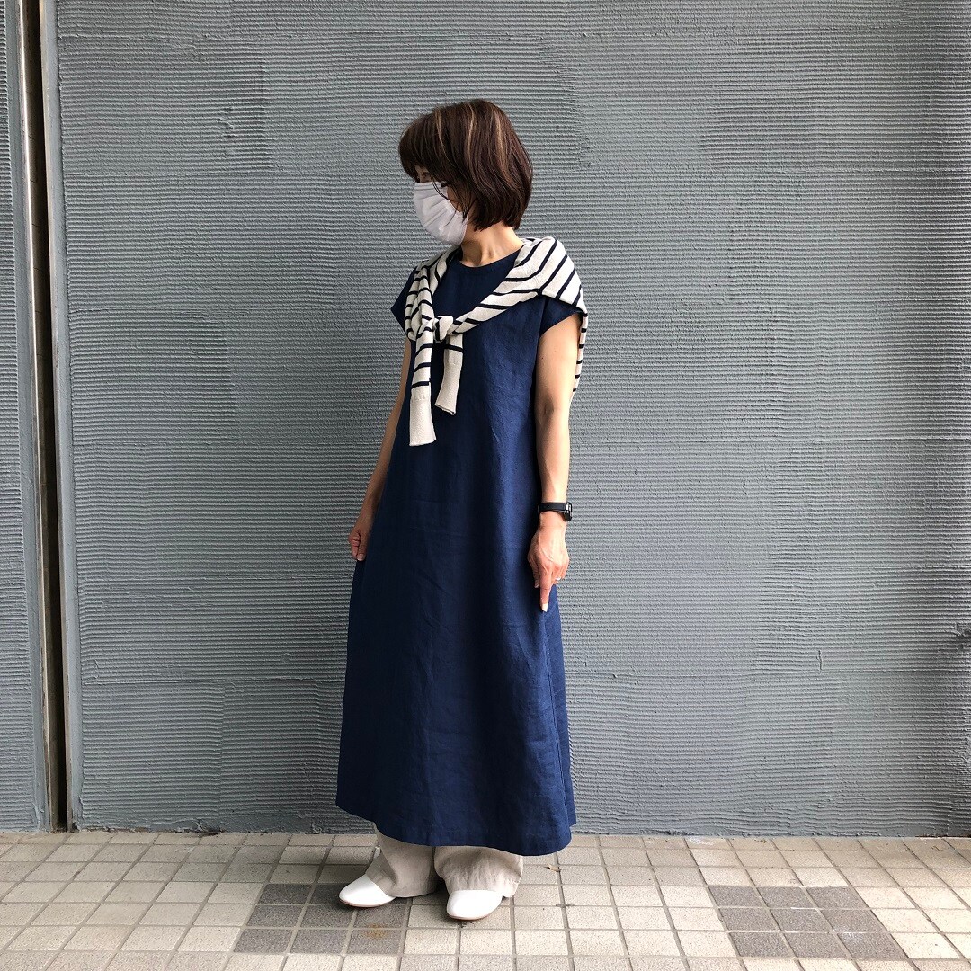 ヘンプワンピース横