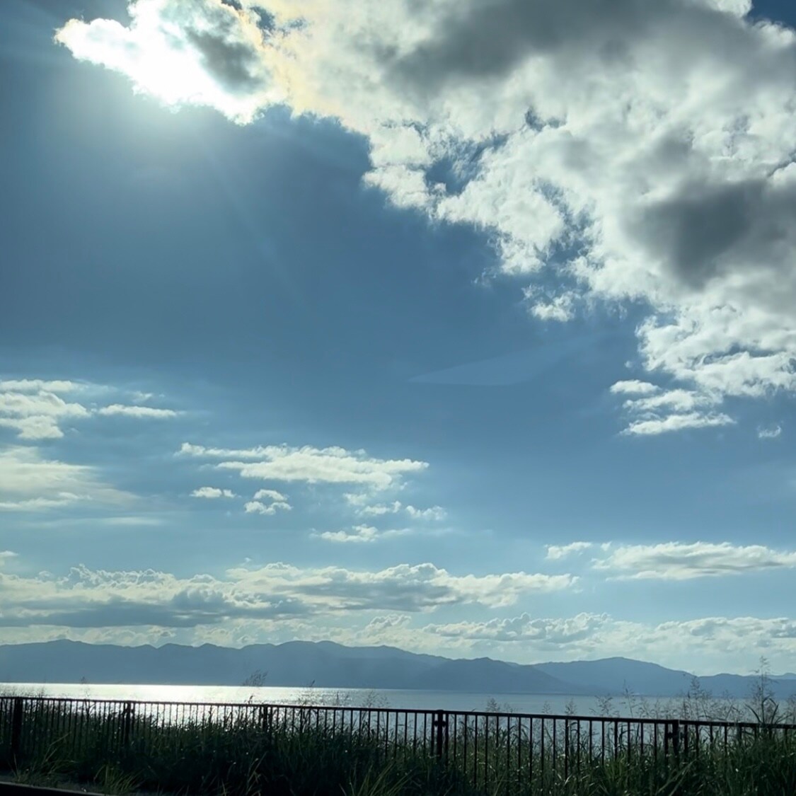 【ビバシティ彦根】空と琵琶湖