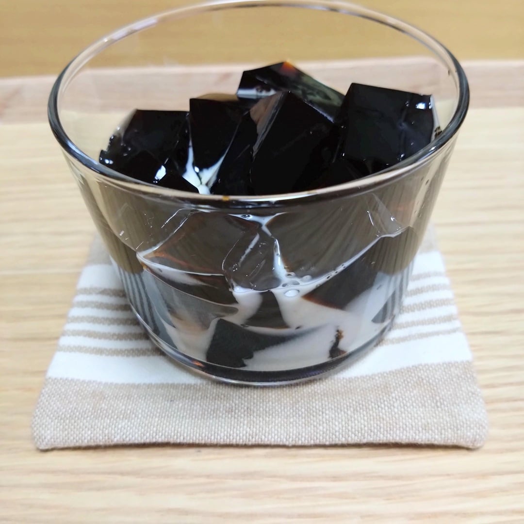 コーヒーゼリーの写真