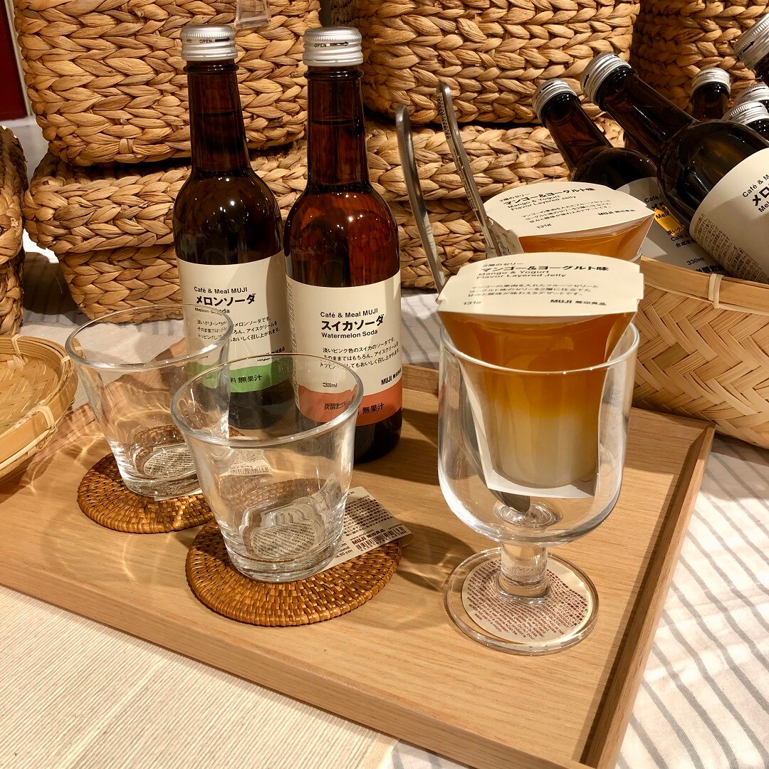 ゼリー、ドリンク類の写真