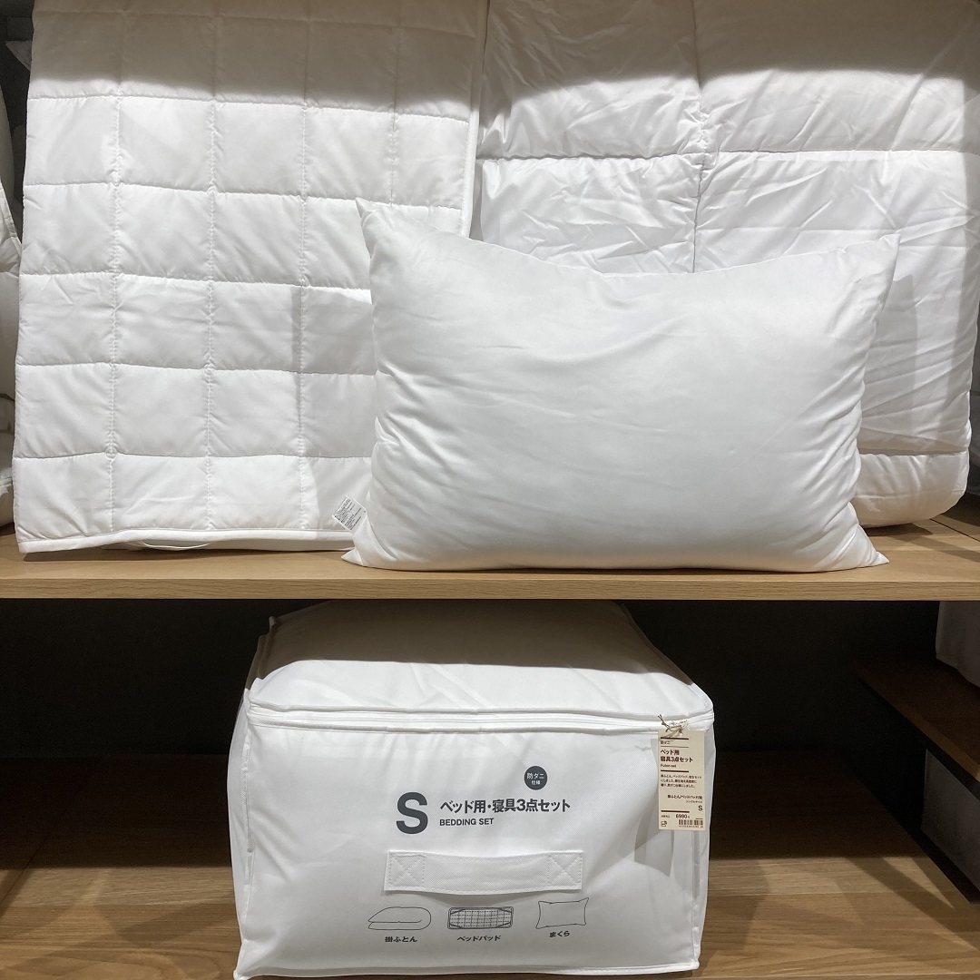 布団セット　中身の写真