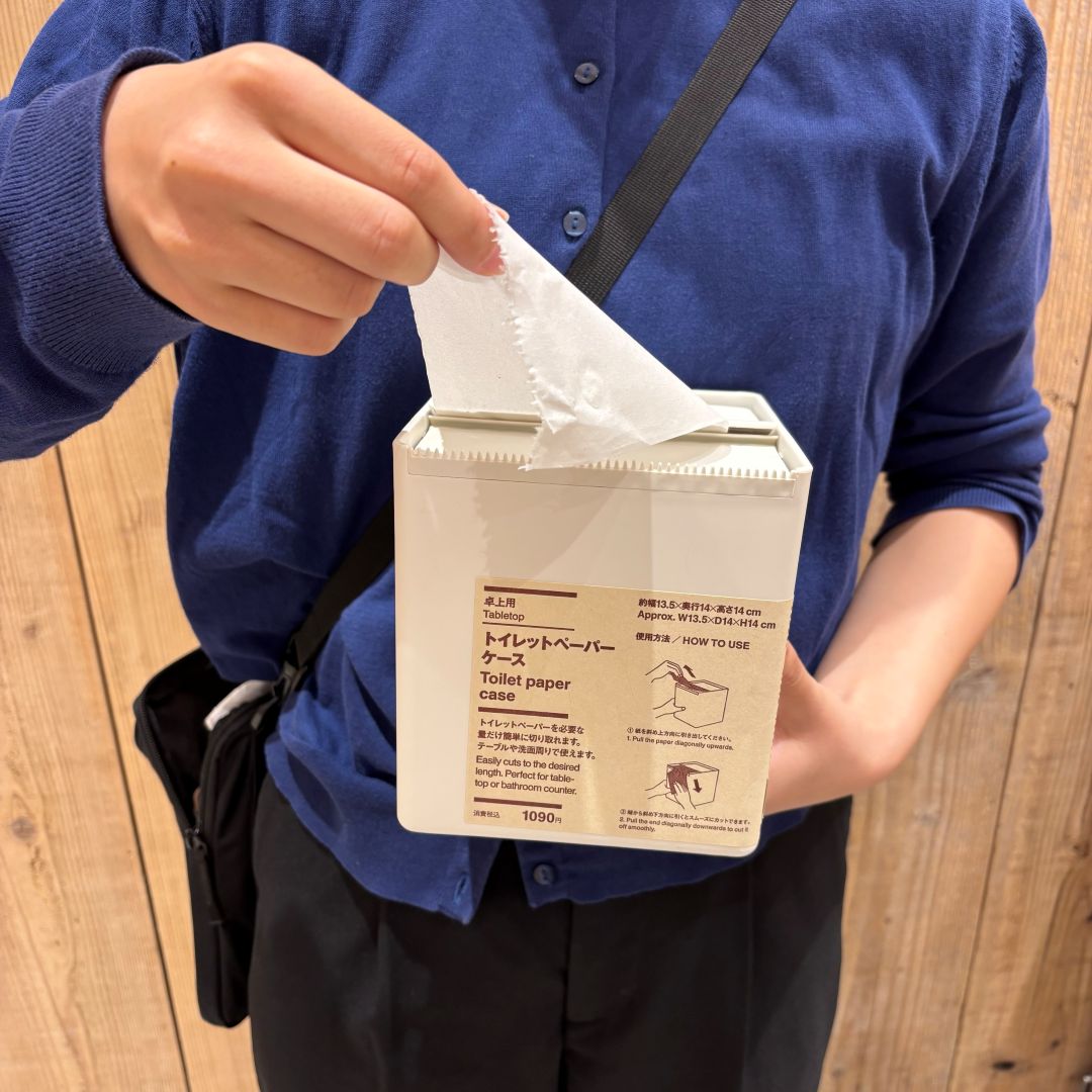 【ゆめタウン学園】　「卓上用　トイレットペーパーケース」のご紹介