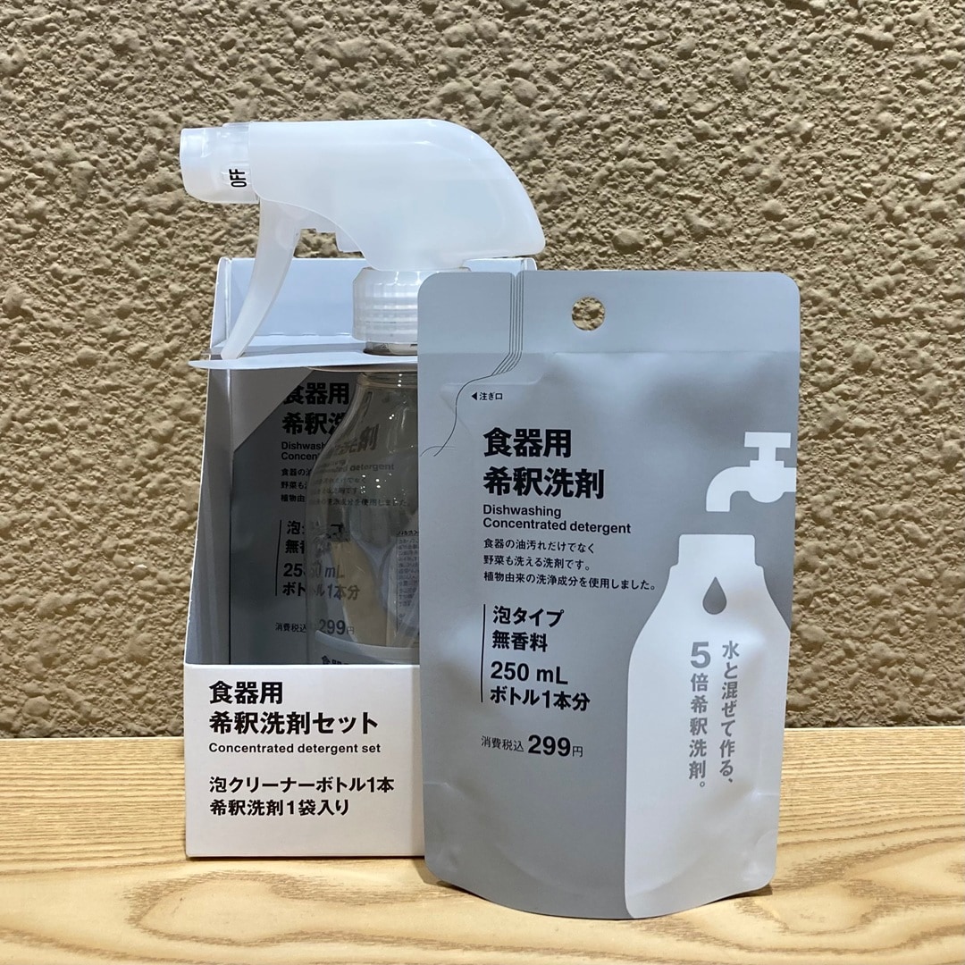【リブ住吉】洗剤を手軽にコンパクトに