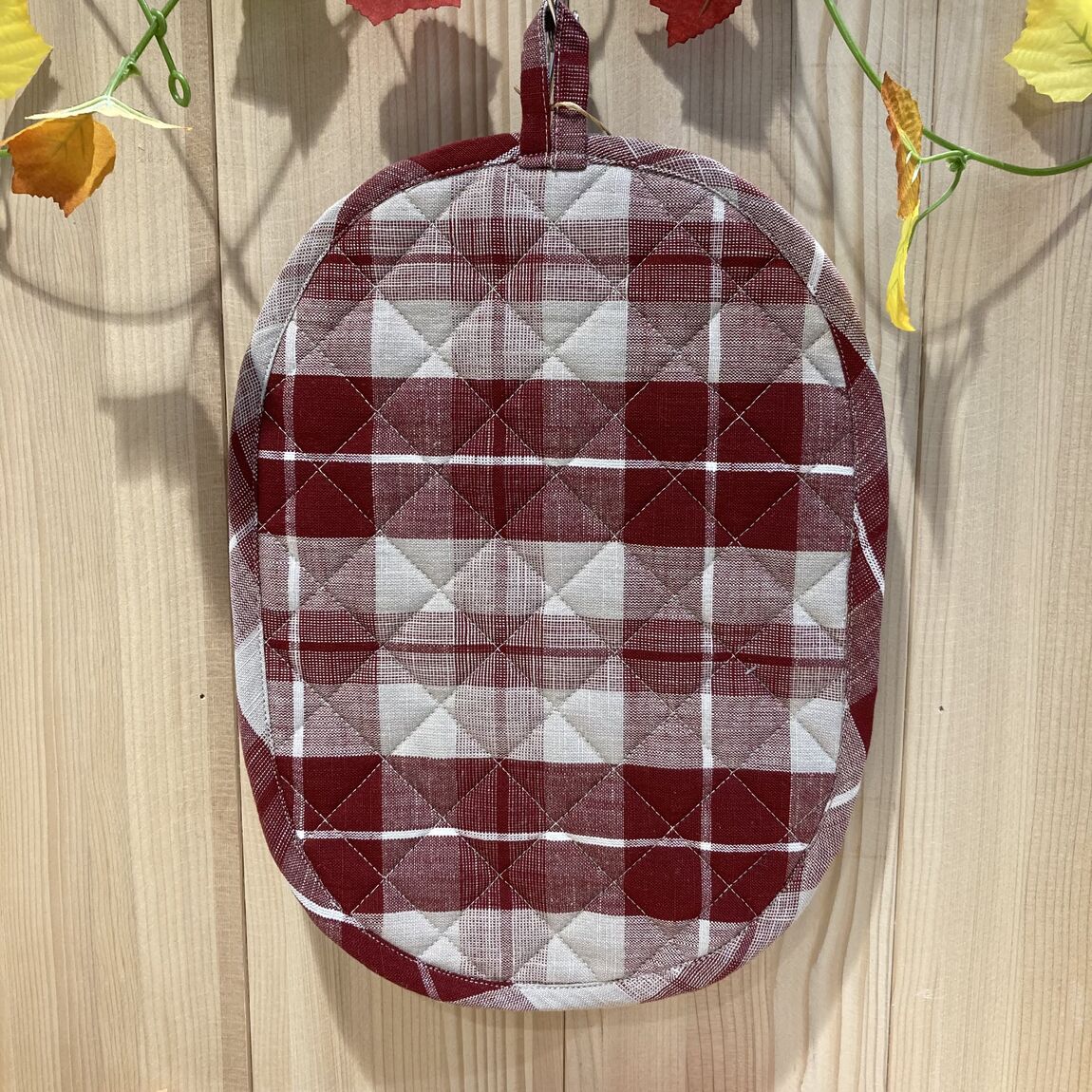 【リブ住吉】『インド綿 鍋敷きにもなる鍋つかみ』と『インド綿 鍋敷き オーバル型』が入荷しました！ _ol6MyG