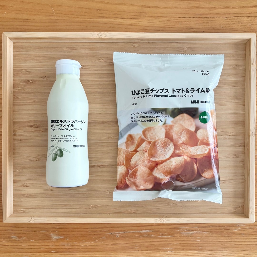 【知多】ひよこ豆チップスでつくる簡単グリーンサラダ