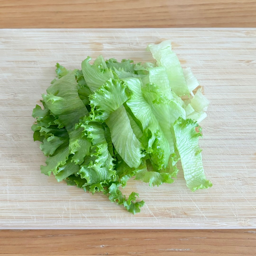 【知多】ひよこ豆チップスでつくる簡単グリーンサラダ