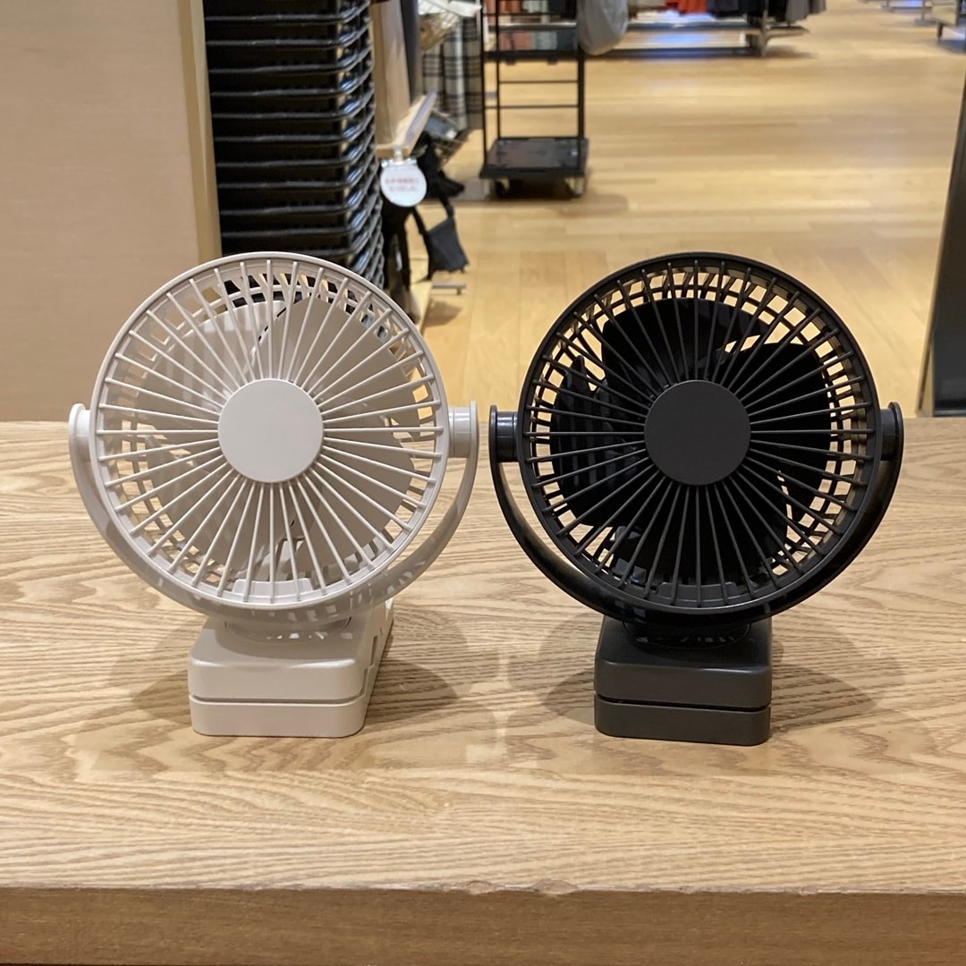 【知多】新商品のご紹介 | 充電式クリップファン