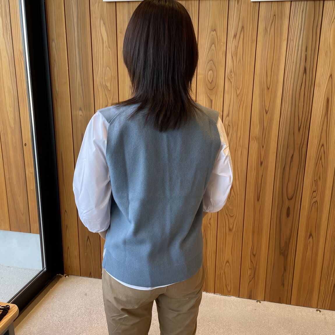 セーターアップ後