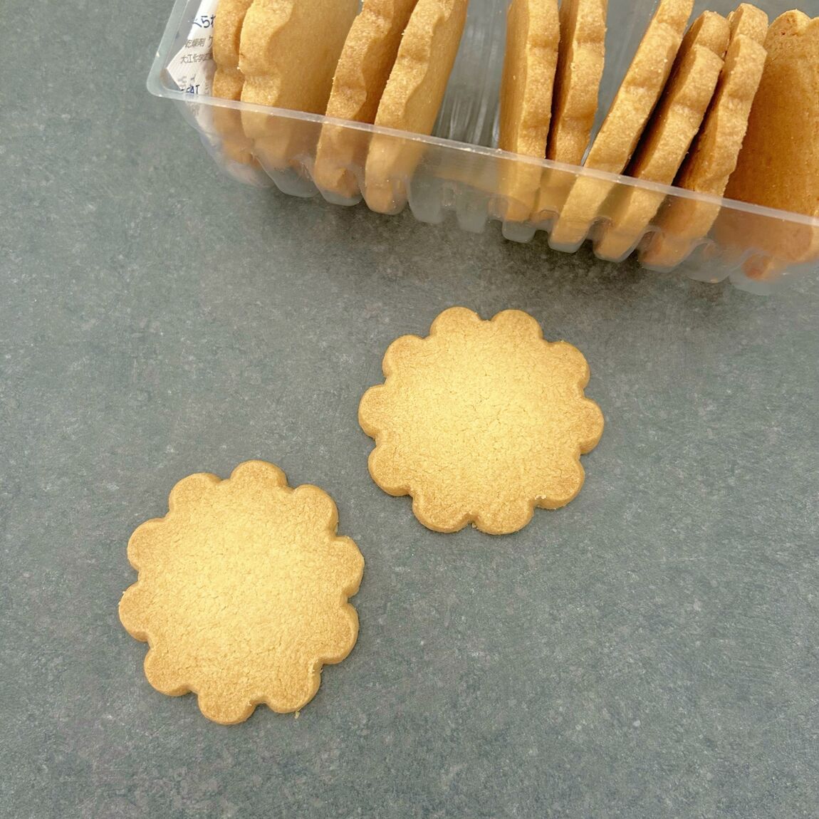 プレーンクッキー花型