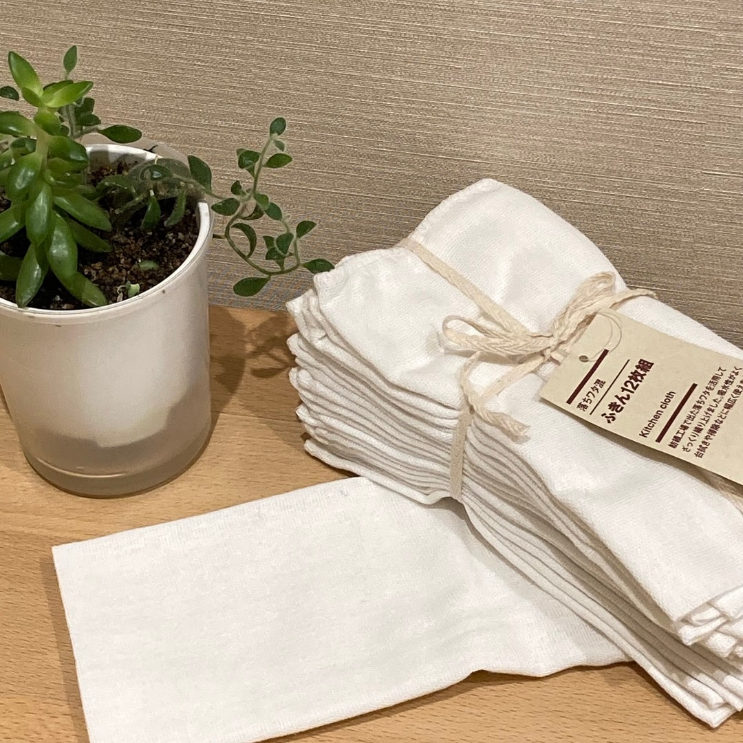 落ちワタ混ふきん１２枚組