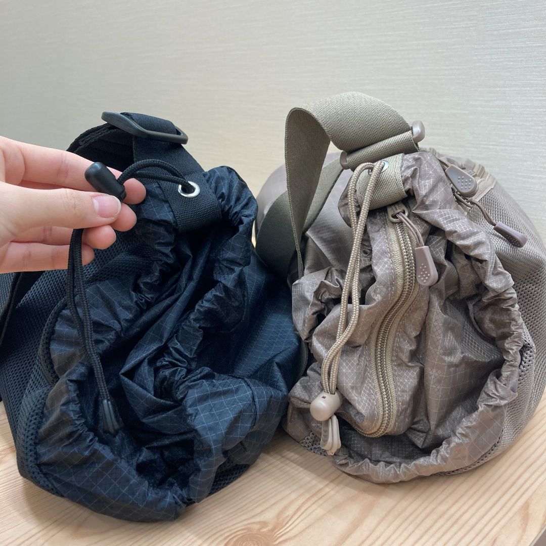 撥水　リップストップ　ショルダーバッグ