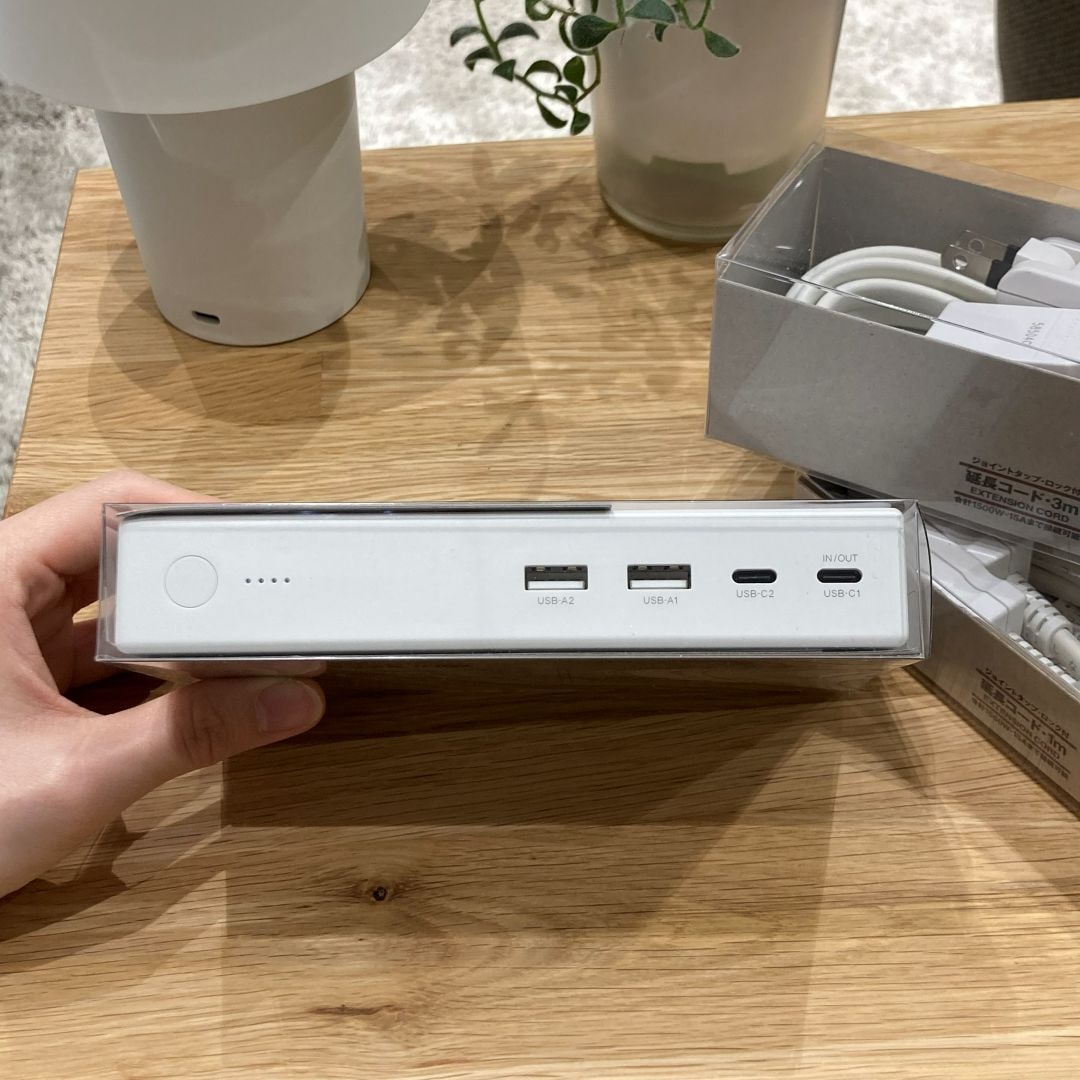 ジョイントタップ ロック付き ポータブルバッテリー