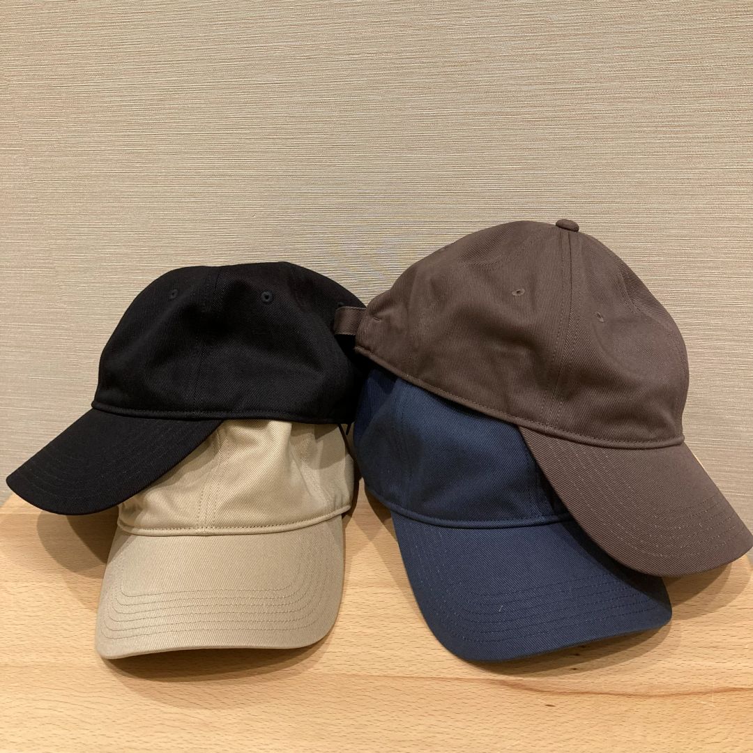 UVカット　コットンツイルキャップ