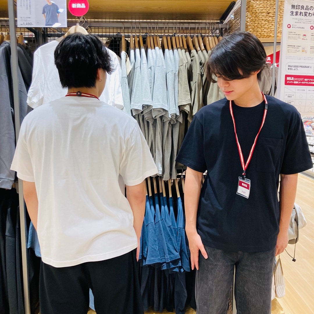 【イオンタウン東習志野】綿100％で肌なじみ良いTシャツが登場しました！