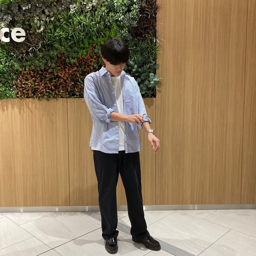 縦横ストレッチヘリンボーンベイカーパンツ