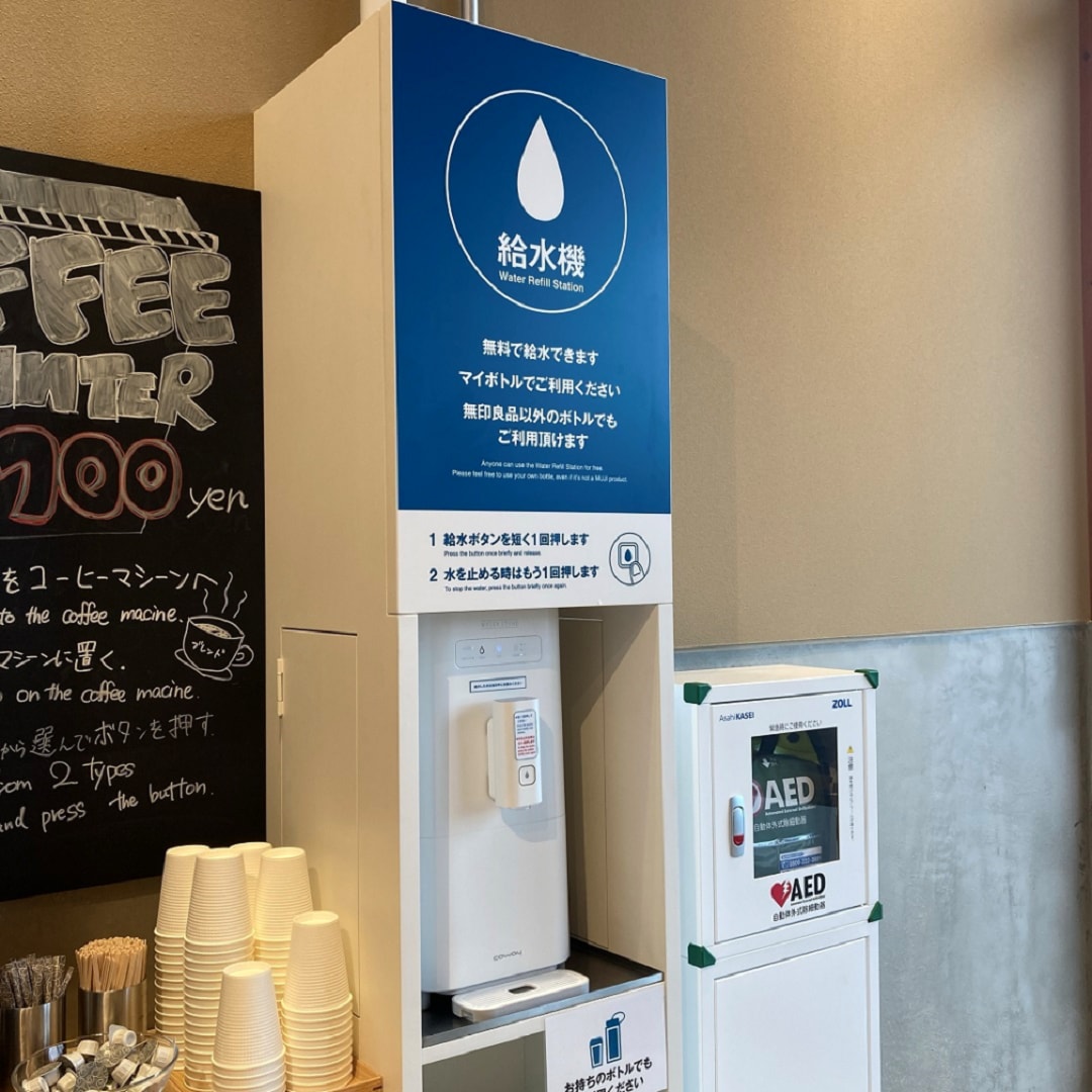 写真①　給水機外観