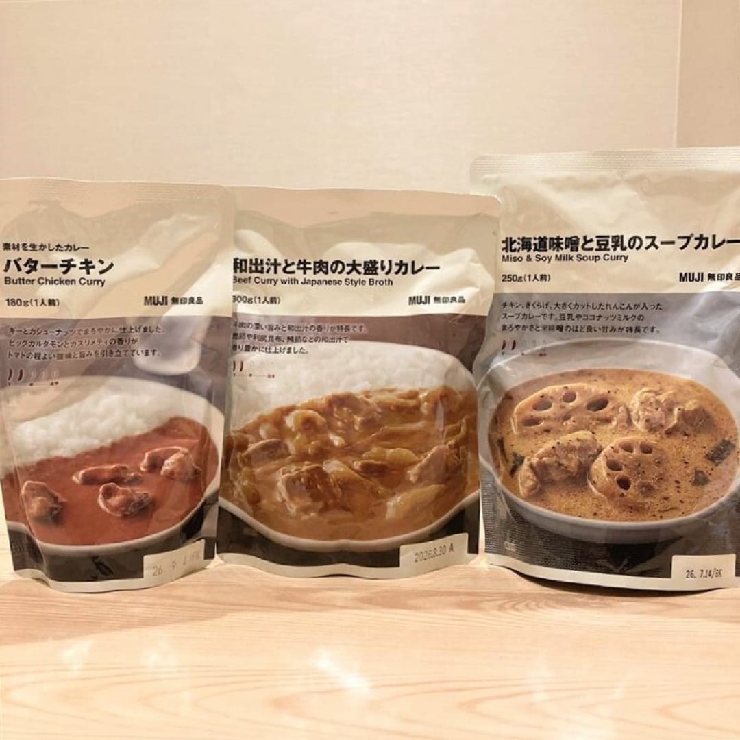 カレー三種　バタチキ、スープ、新規