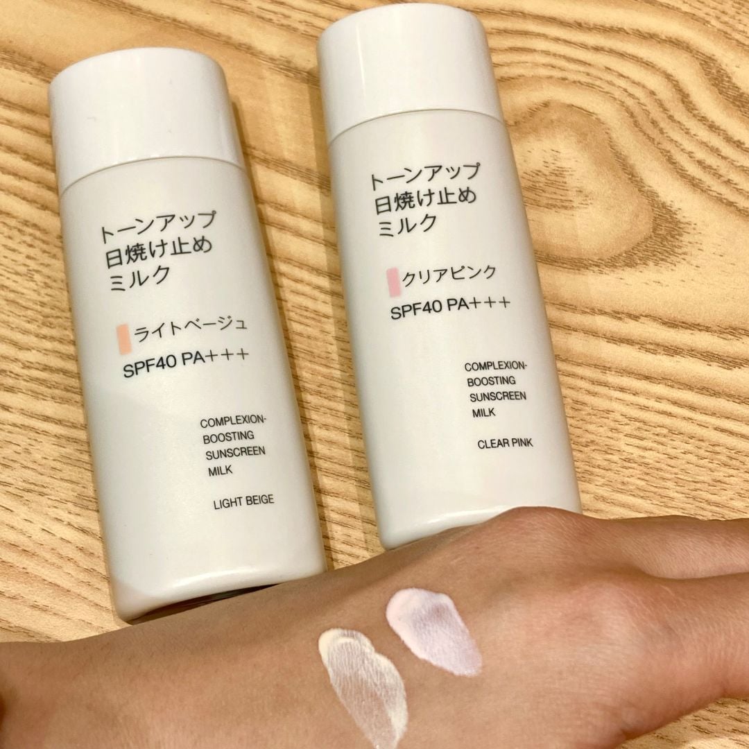 トーンアップ日焼け止めミルク_使用感