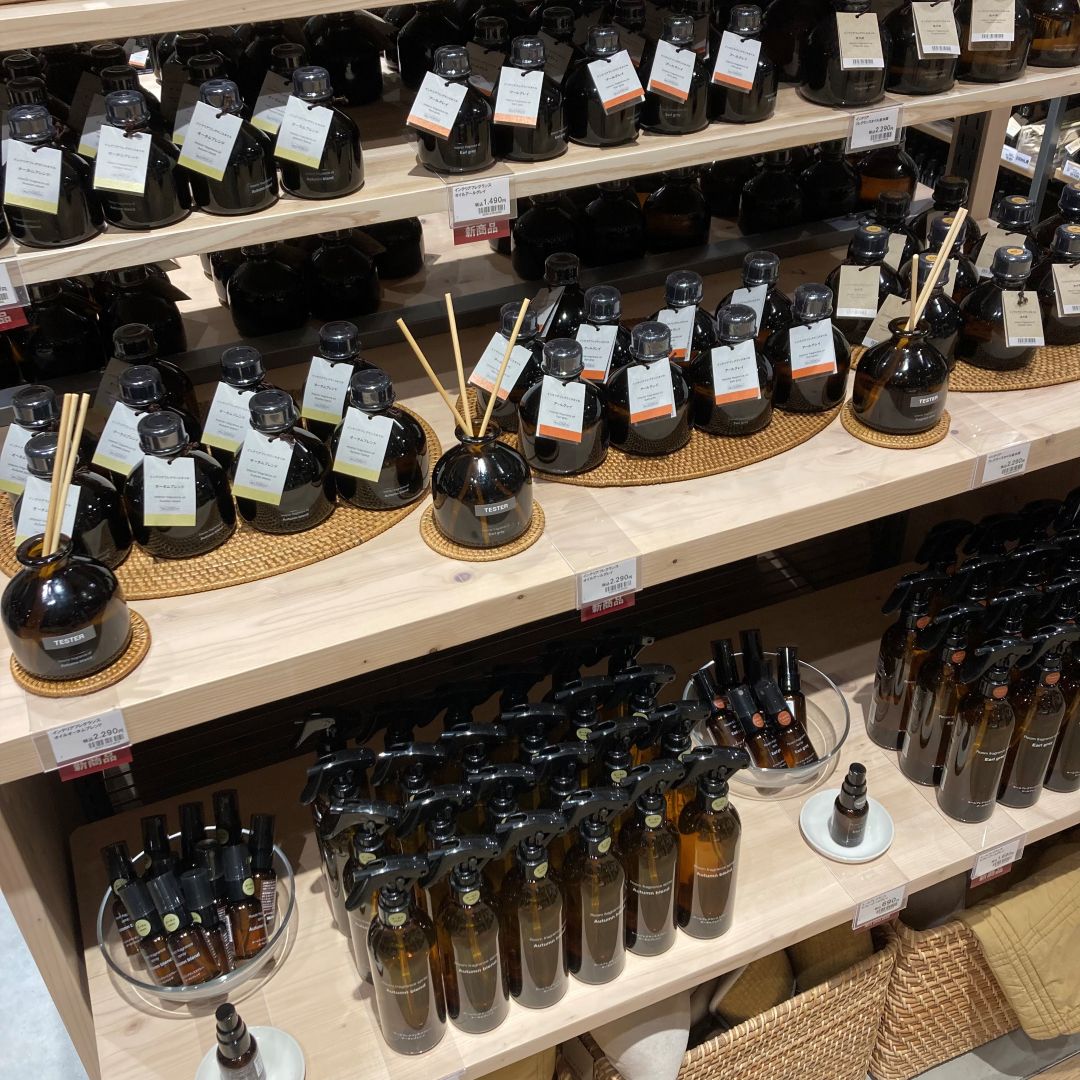 店舗売り場のテスターの写真